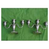 Candlesticks - 4pc - sterling