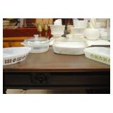 Glasbake, Fire King, Corning Ware