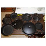 USA, Lodge and Lecreuset pieces