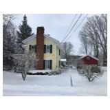 Historic Randolph Home & Carriage House Filled with Quality Furnishings, Local History & Antiques!