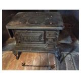 Atq Cast Iron Fireplace Stove