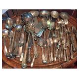 Atq Silver Plate Flatware Atq Silver Plate Flatware