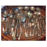 Atq Silver Plate Flatware