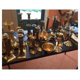 Brass Candlesticks and More