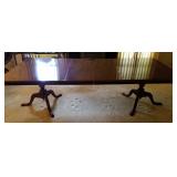 Cherry Double-Pedestal Table Cherry Double-Pedestal Table