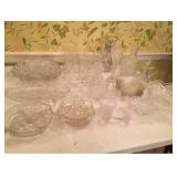 Cut Glass, Cruet and Lots More Cut Glass, Cruet and Lots More