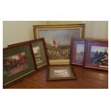 Framed Hunt Prints 6