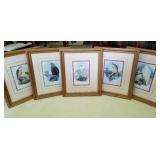 Framed Wild Bird Prints