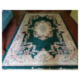 Lg Hunter Green Rug