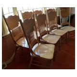 Oak Kitchen Chairs 8 Oak Kitchen Chairs 8