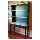 Painted Oak Hutch Painted Oak Hutch