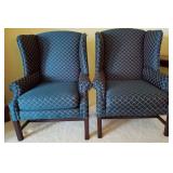 Pr Hunter Wingback Chairs