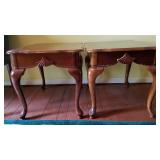 Pr Queen Anne End Tables Pr Queen Anne End Tables
