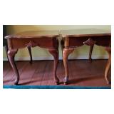 Pr Queen Anne End Tables