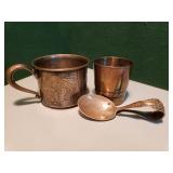 Sterling Cups and Christofle Sterling Cups and Christofle