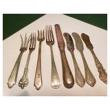 Sterling Knives Forks 8