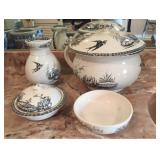 Swallow Pattern English Ironstone Swallow Pattern English Ironstone