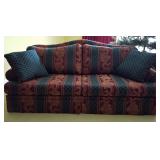 Two-Cushion Upholstered Sofa #1