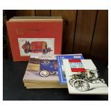 Vtg Atq Car Books