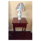 Vtg Cherry Side Table