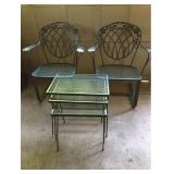 Wrought Chairs and Tables