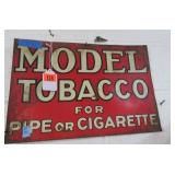 Antique advertising signage