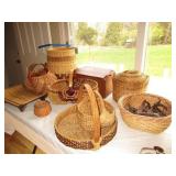 Adrian Estate Sale Heirloom Baskets HOUSE Packed!!