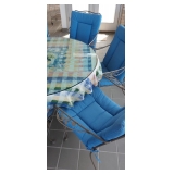 Woodard Patio Table and 6 Chairs