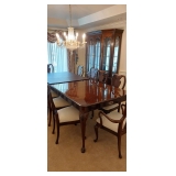 Woodard Patio Table and 6 Chairs