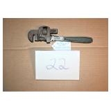Bridgeport No 10 Pipe Wrench