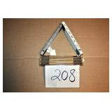 Zigzag Rulers,Lufkin X46F, Lufkin 1206, 3