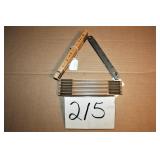 Zigzag Rulers, Craftsman, Sparton, lutz 0489,3