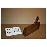A. Howland & Co. No 105 Wood Plane