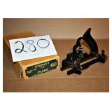Stanley NO 238 Weather Strip Plow Plane w/ Box