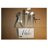 Caliper, Diamond Edge Saw Set, Dividers 