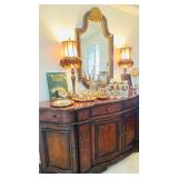 Traditional buffet cabinet