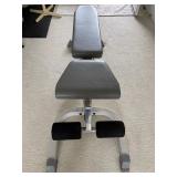 Weight lifting bench