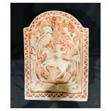 Vintage ceramic relief