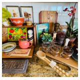 Vintage cookbooks, magazines and gadgetss