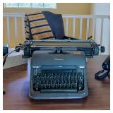 1950s Olumpia De Luxe 7.6 German made steel type writter