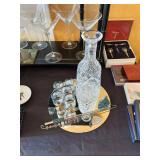 Crystal and glass barware