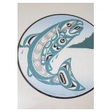 Spotted cow is in winter park