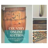 Country and time capsule online auction BY BECK ESTATES