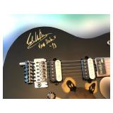 Peavey Wolfgang signed 1998 Eddie Van Halen.  Includes original shipping terms to 5150 Studio