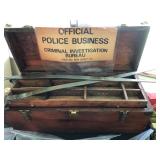 Vintage Wood Ammo Box