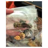 Vintage Law Enforcement Pins, Tokens