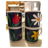 Vintage Coffee Mug Set