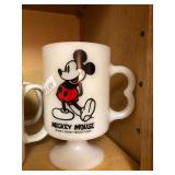 Vintage Mickey Mouse Pedestal Coffee Mug