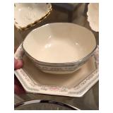 Lenox Charleston Octagon Bowl w/saucer