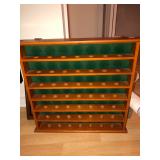 Wood Golf Ball Display 